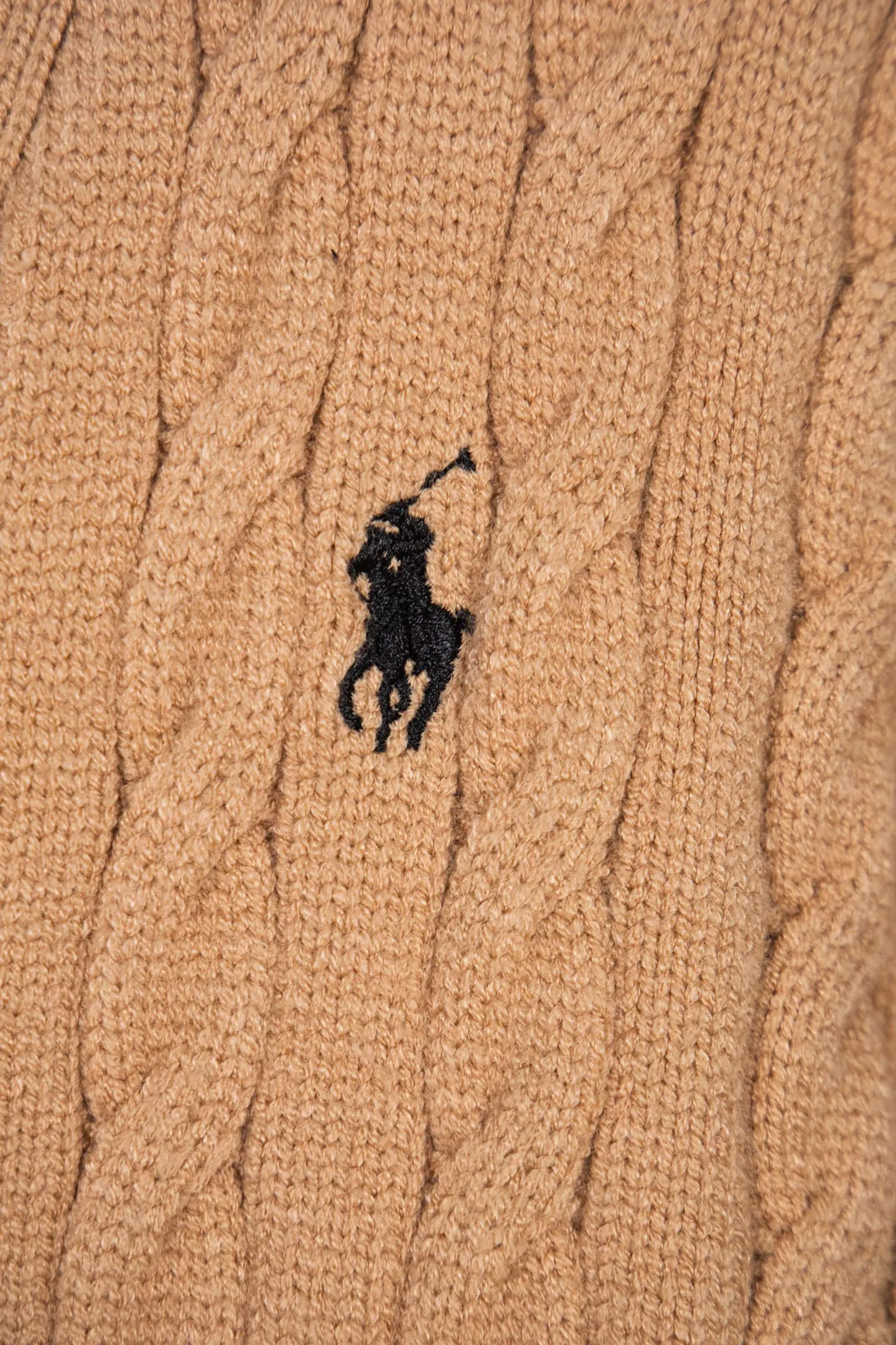 P260 2025SS Ralph Lauren Classic War Horse Small Label Twist Sweater Cardigan, the same style for men and women, this year's most popular half-zip series, made of 100% cotton material Color: Navy Blue White Gray Khaki Size: S M L XL